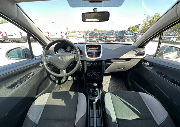 Peugeot 207 cena 14500 przebieg: 119879, rok produkcji 2009 z Olsztynek małe 191